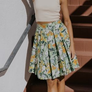 Eyes on Me Floral Skirt